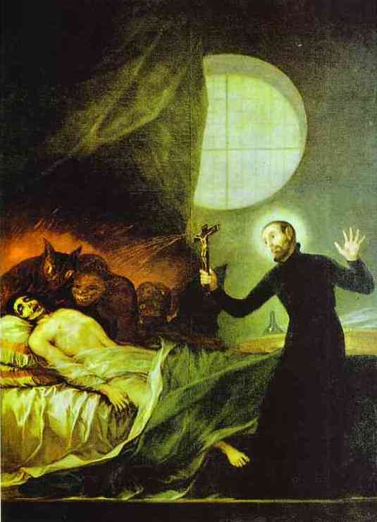 st. francis borgia exorsizing